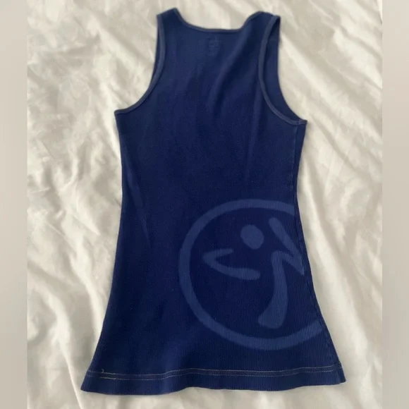 Zumba Fitness Dark Blue Tank Top - Picture 3 of 5